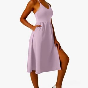 Halara Everday Midi Chill Dress size M